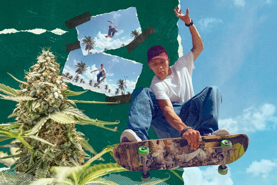 Skateboard e cannabis: Scopriamo il loro legame decennale